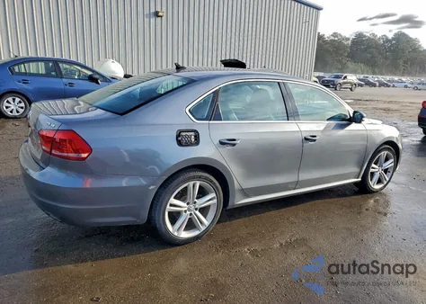 2014 Volkswagen Passat Se from USA, damaged, VIN 1VWBS7A32EC118865